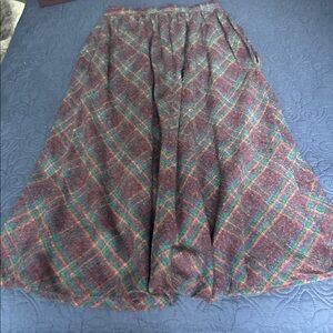 Plaid Multicolor Women's Skirt